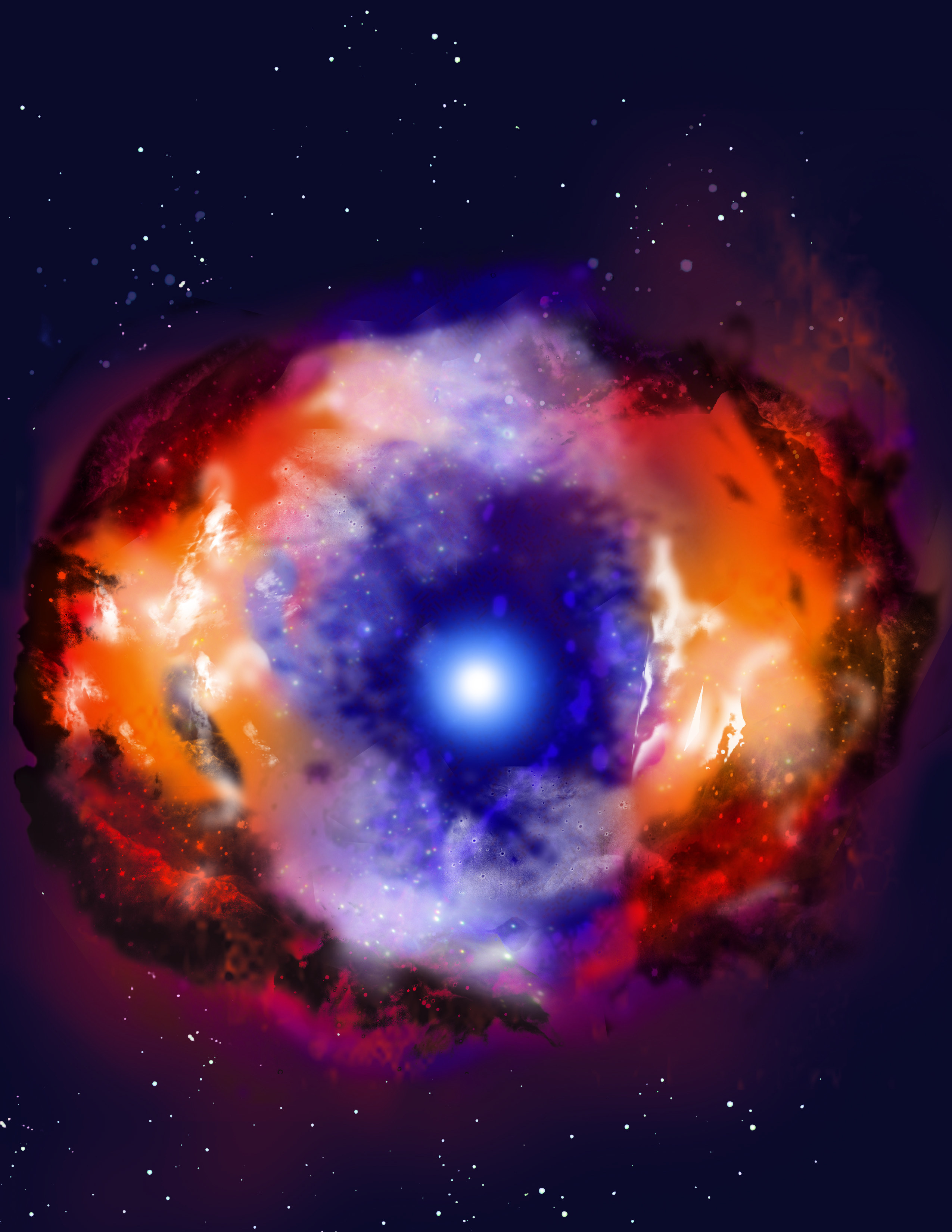 Новая звезда твой. Взрыв сверхновой звезды. Сверхновая и нейтронная звезда. Нейтронная звезда в туманности. Космос Сверхновая звезда.