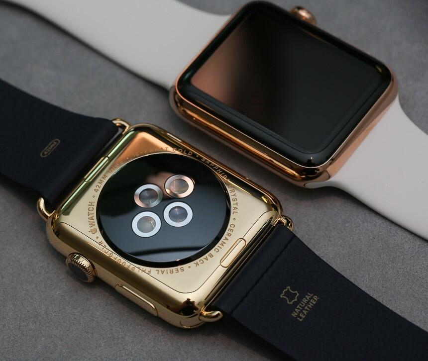Часы apple gold